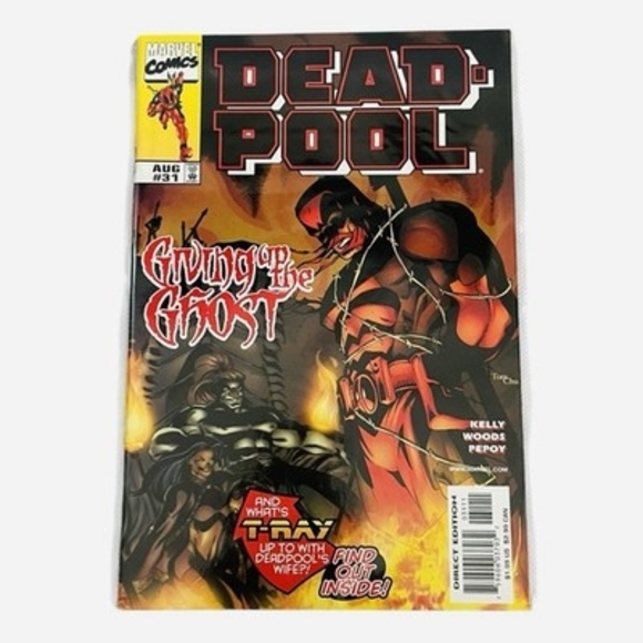 Other - Marvel Comics Deadpool #31 Giving Up the Ghost T-Ray Aug 1998 Direct Edition NM